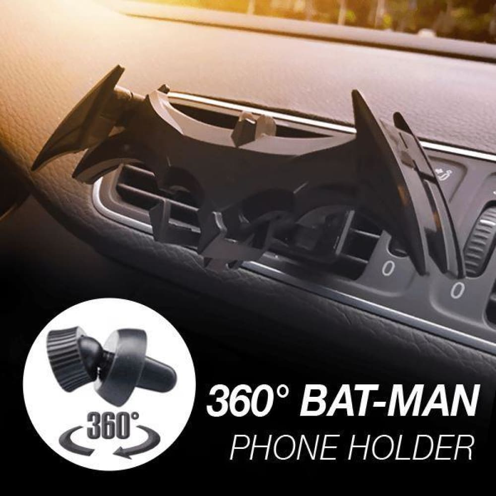 360° bat-man phone holder - car electronics & accessories