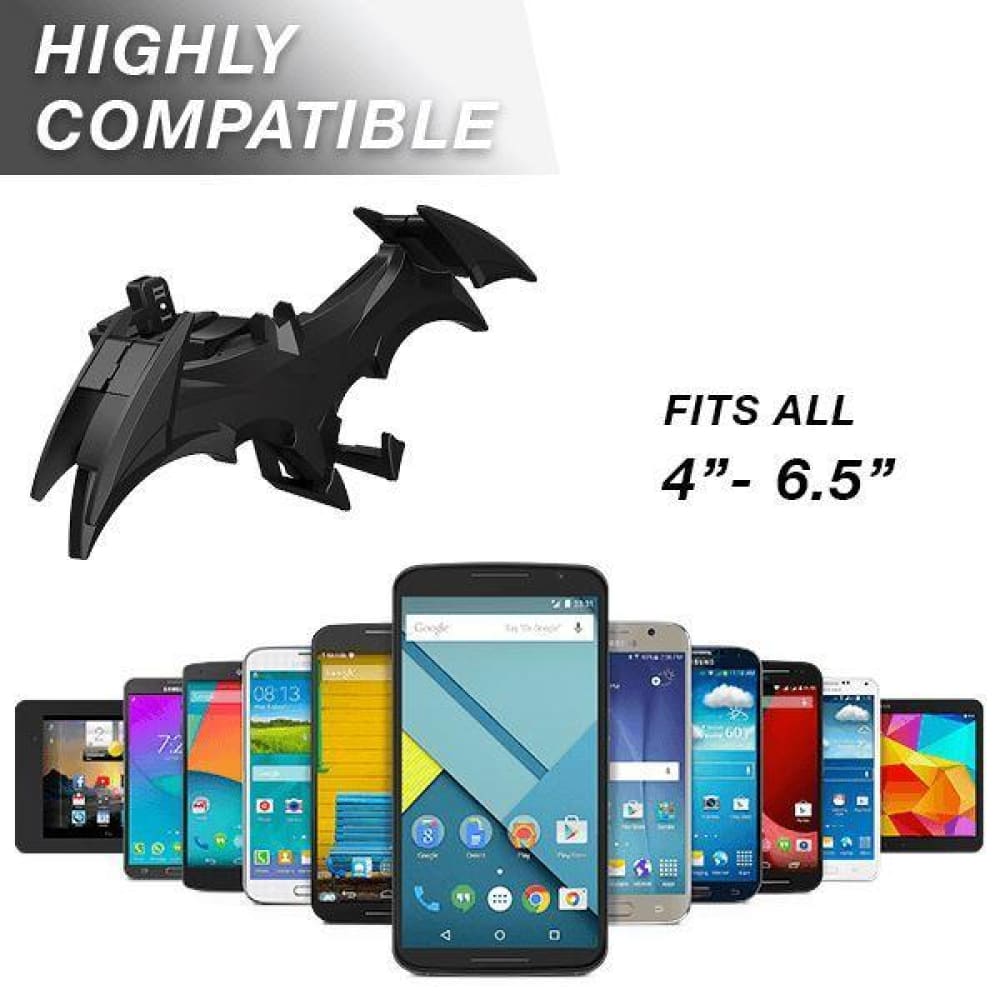 360° bat-man phone holder - car electronics & accessories