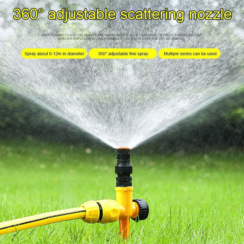 360° Rotation Garden Lawn Sprinkler Patio