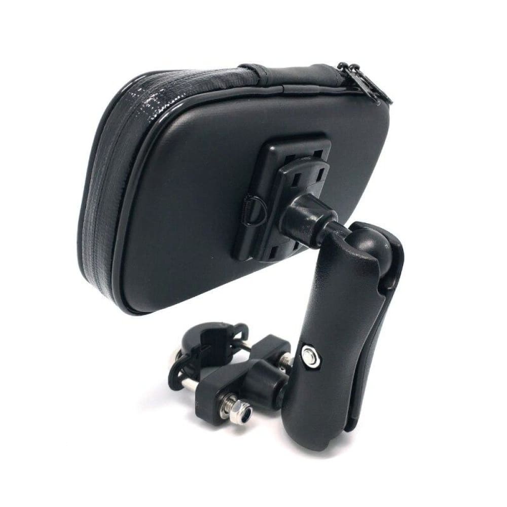 360 Rotatable Bicycle Motorcycle Mobile Phone Holder Bag Handlebar GPS Bracket PVC Mount Stand Support Waterproof Moto Bag Case - ELECTRONICS-HEAVEN