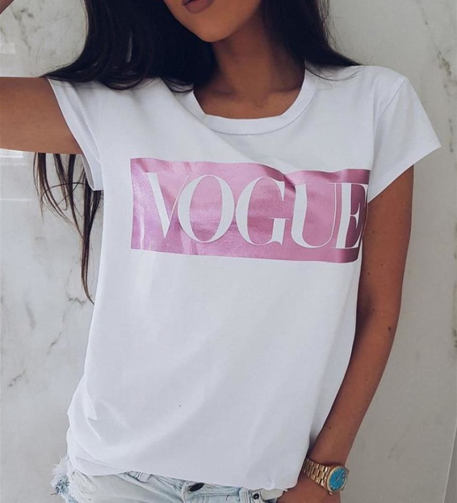 3D Printed Women's T-Shirts Golden Vogue - ELECTRONICS-HEAVEN