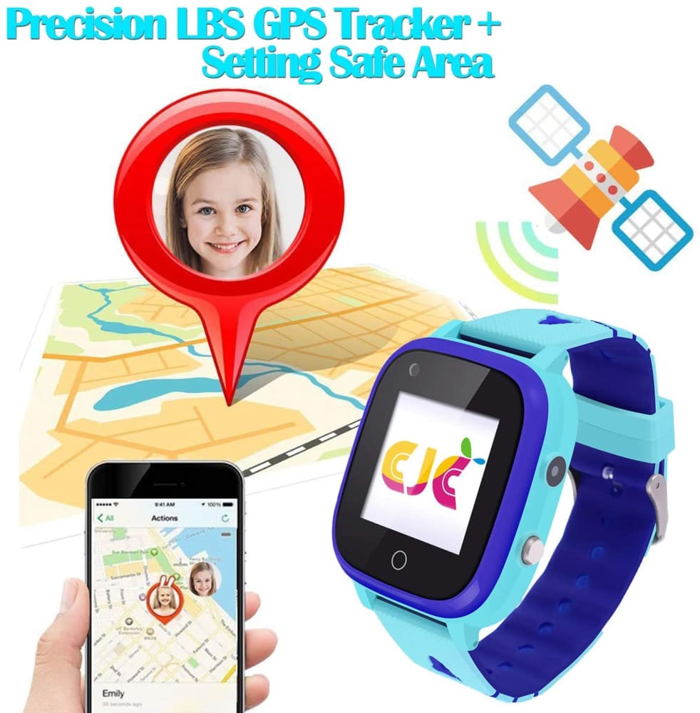 4g kids smart watch,kids phone smartwatch w gps 