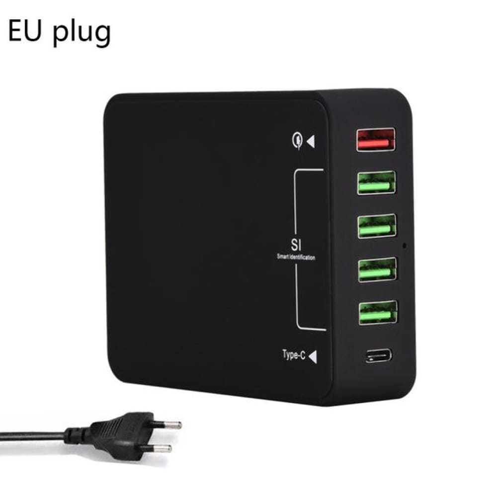 6-Port 60W USB Charging Station - ELECTRONICS-HEAVEN