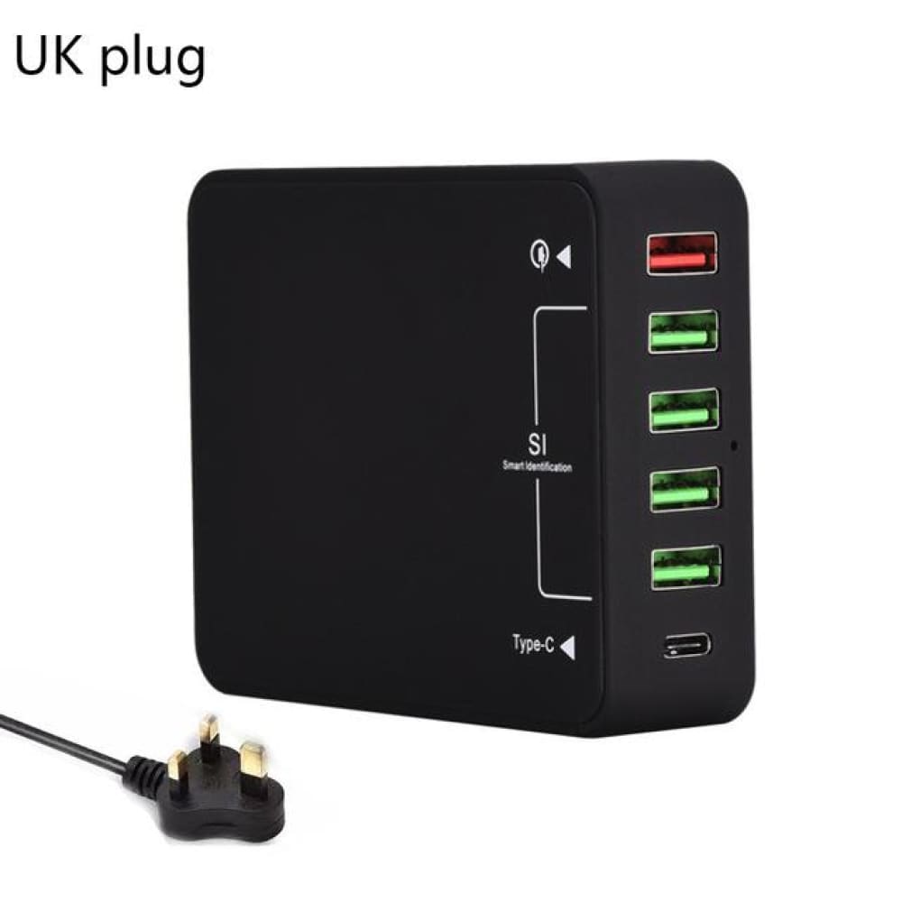 6-Port 60W USB Charging Station - ELECTRONICS-HEAVEN