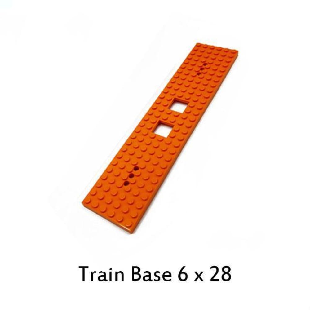 92339 train base 6*28 - 1pcs-orange train base 6*28