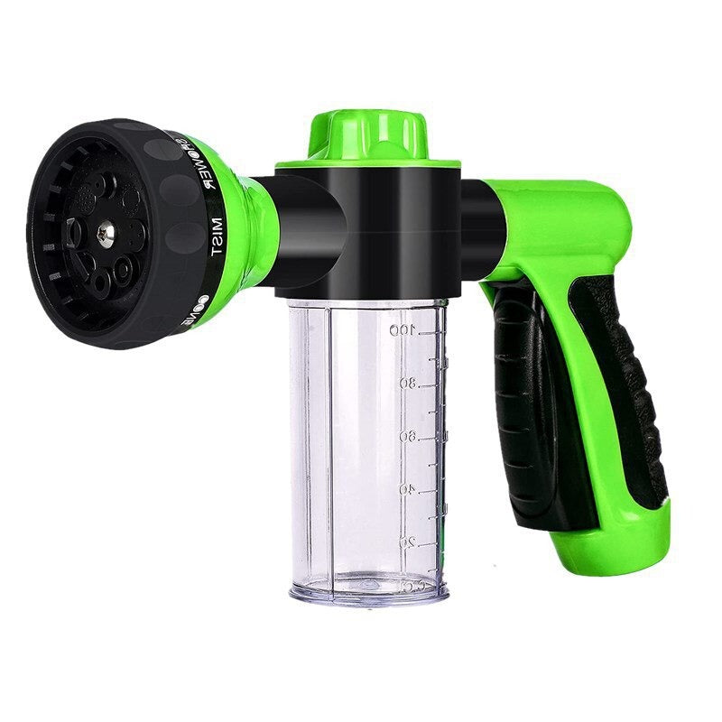 8 in 1 Dog Jet Spray Gun with Soap Dispenser