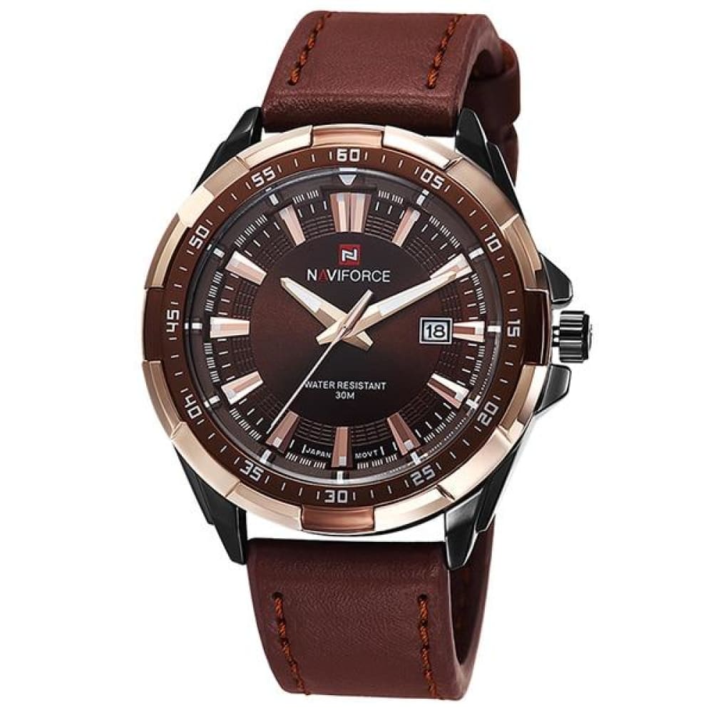 Advance Military Quartz Watch - Brown