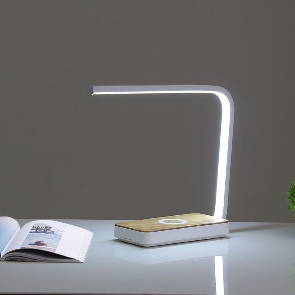 Beautiful Stylish Wireless Qi Charging Table Lamp - lamp