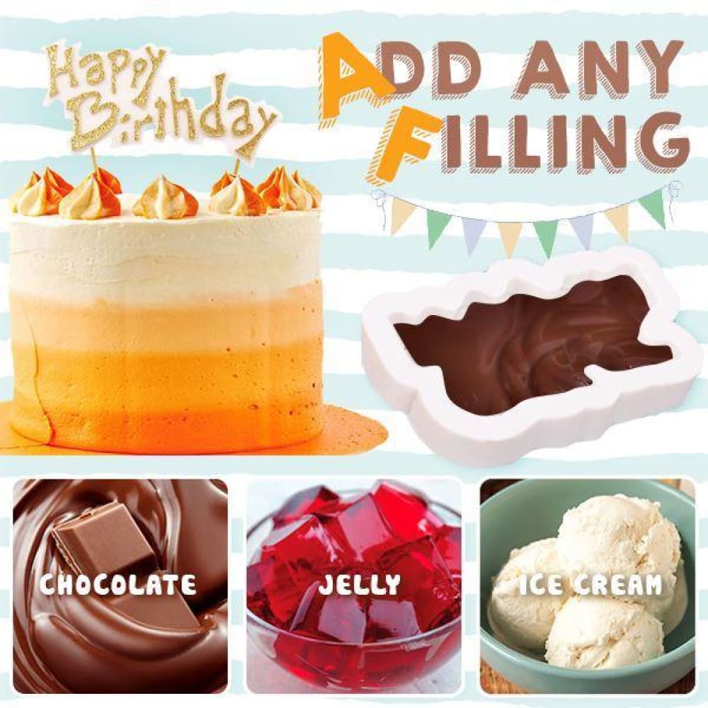 Birthday fondant mold - kitchen & dining