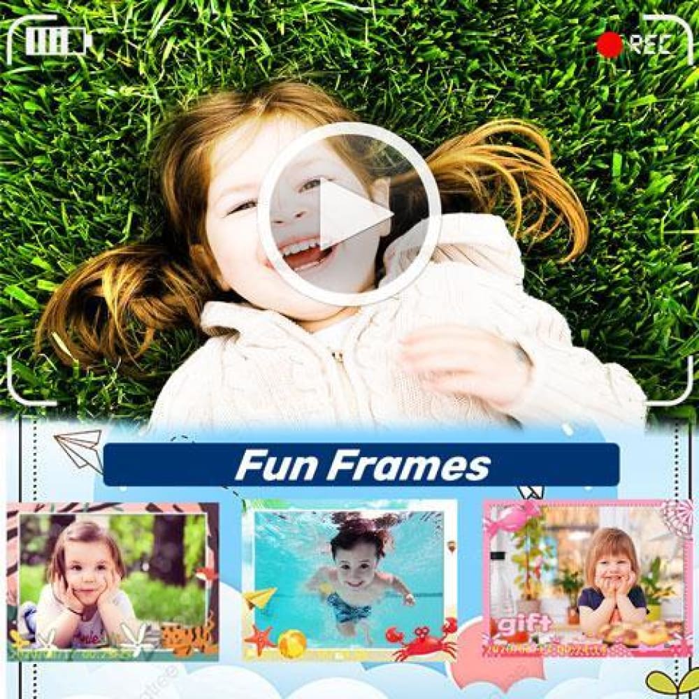 Bouncy frog kids camera age (3-9)