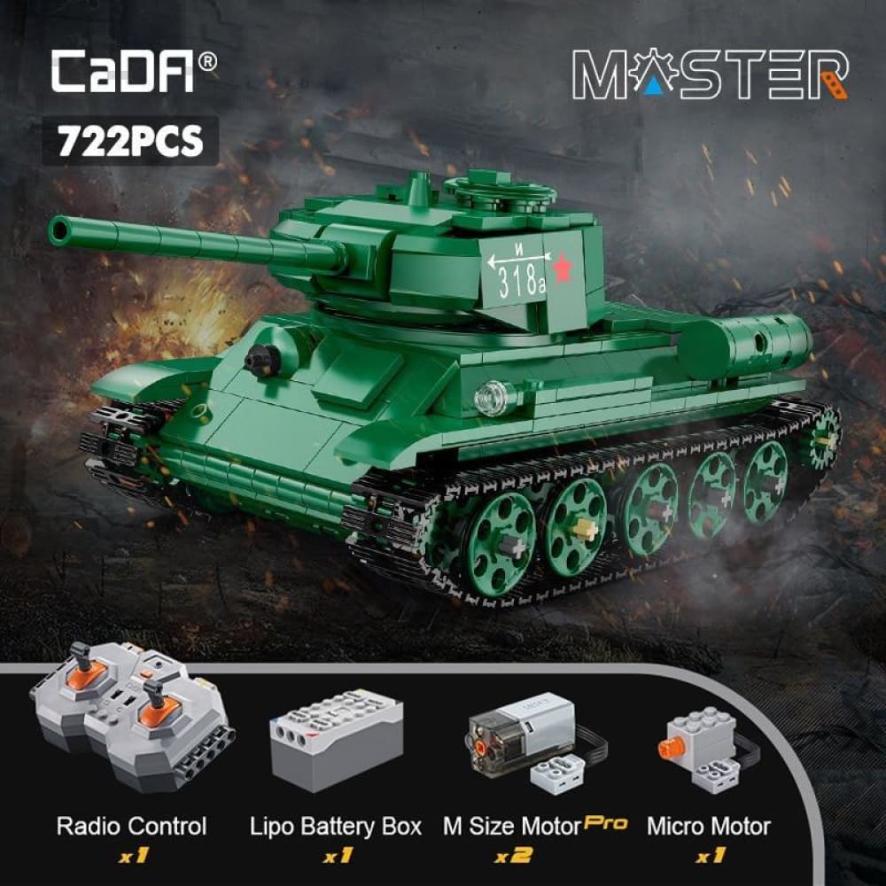 Cada c61072 wwii t34 medium tank