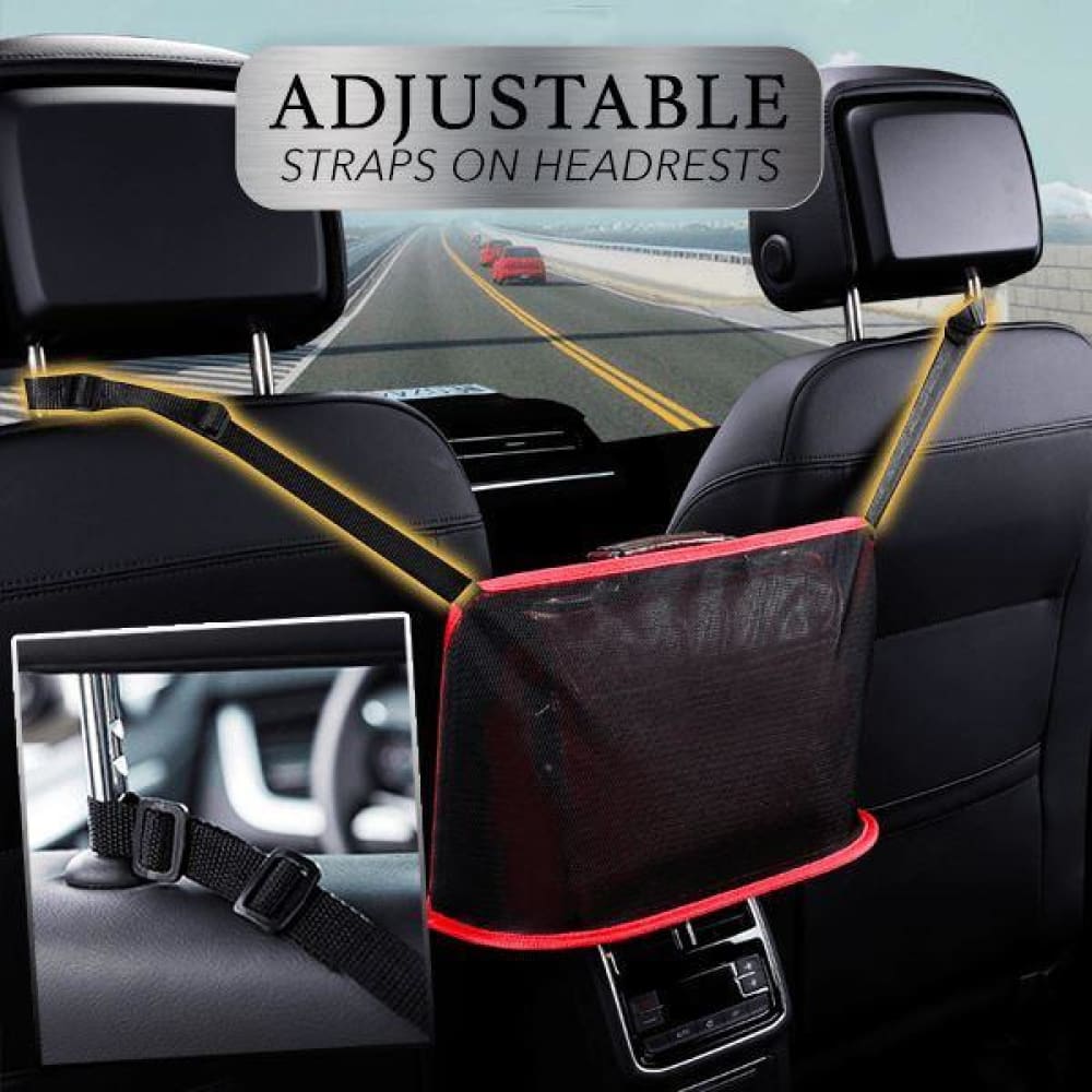 Car net pocket handbag holder - car