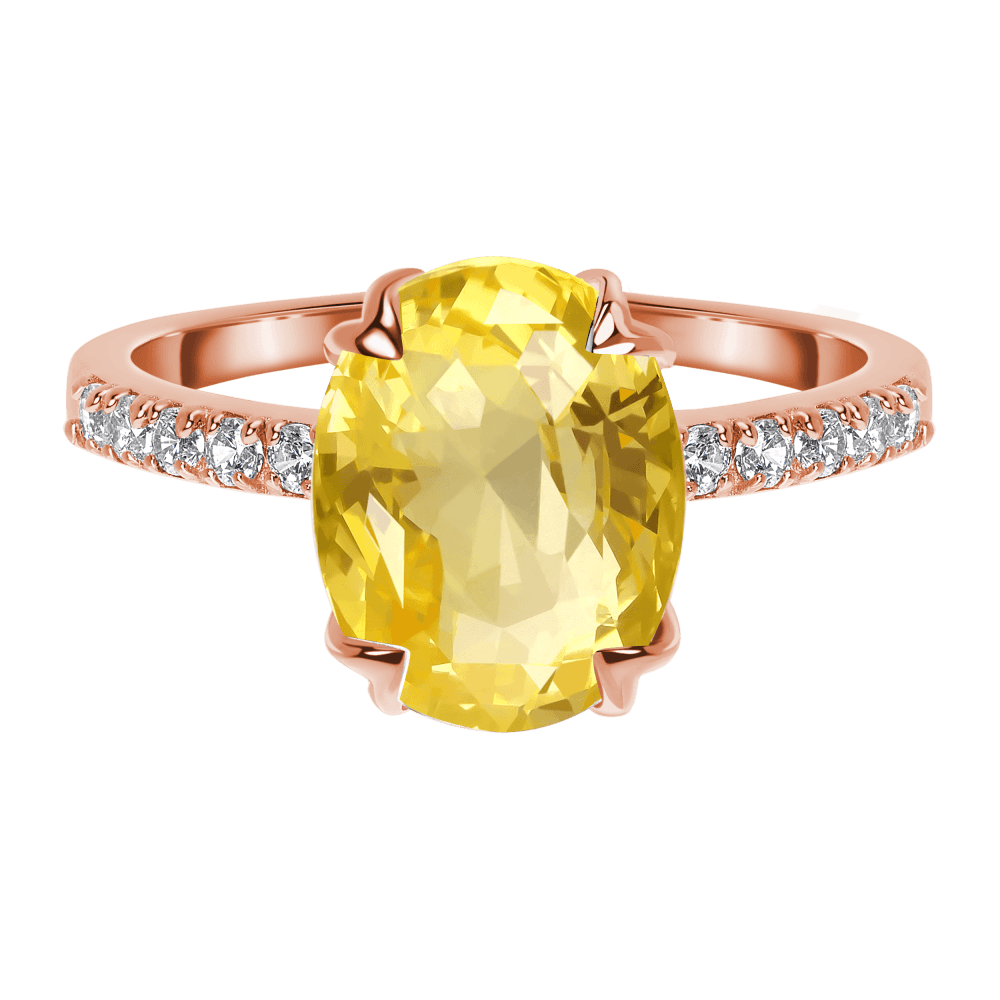 Citrine ring - harlow - citrine ring