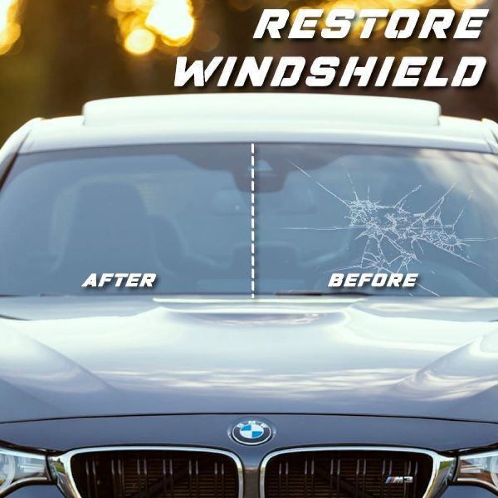 Crackflix™ windshield repair agent - car