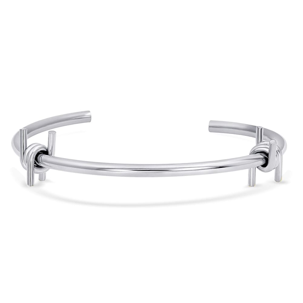 Cuff - hooks - 316l stainless steel - steel bracelet