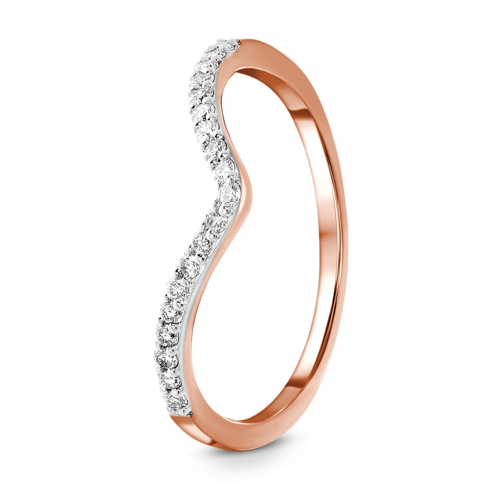 Diamond ring - bonding arc - diamond ring