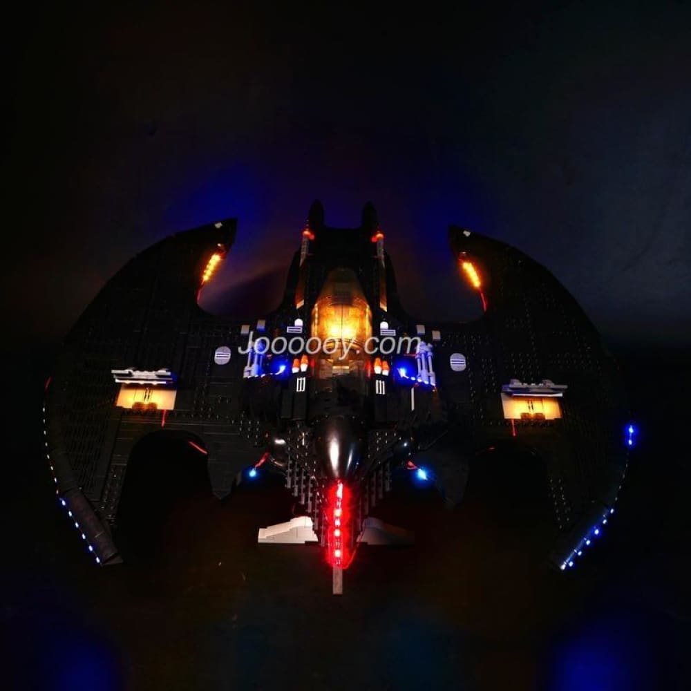 Diy led light up kit for batwing fighter 76161