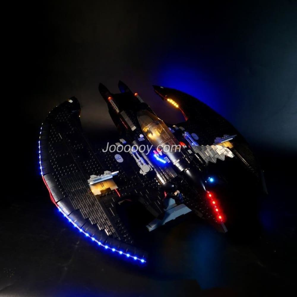 Diy led light up kit for batwing fighter 76161