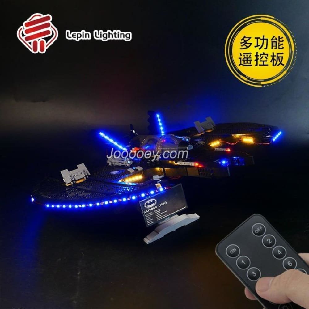 Diy led light up kit for batwing fighter 76161 - 