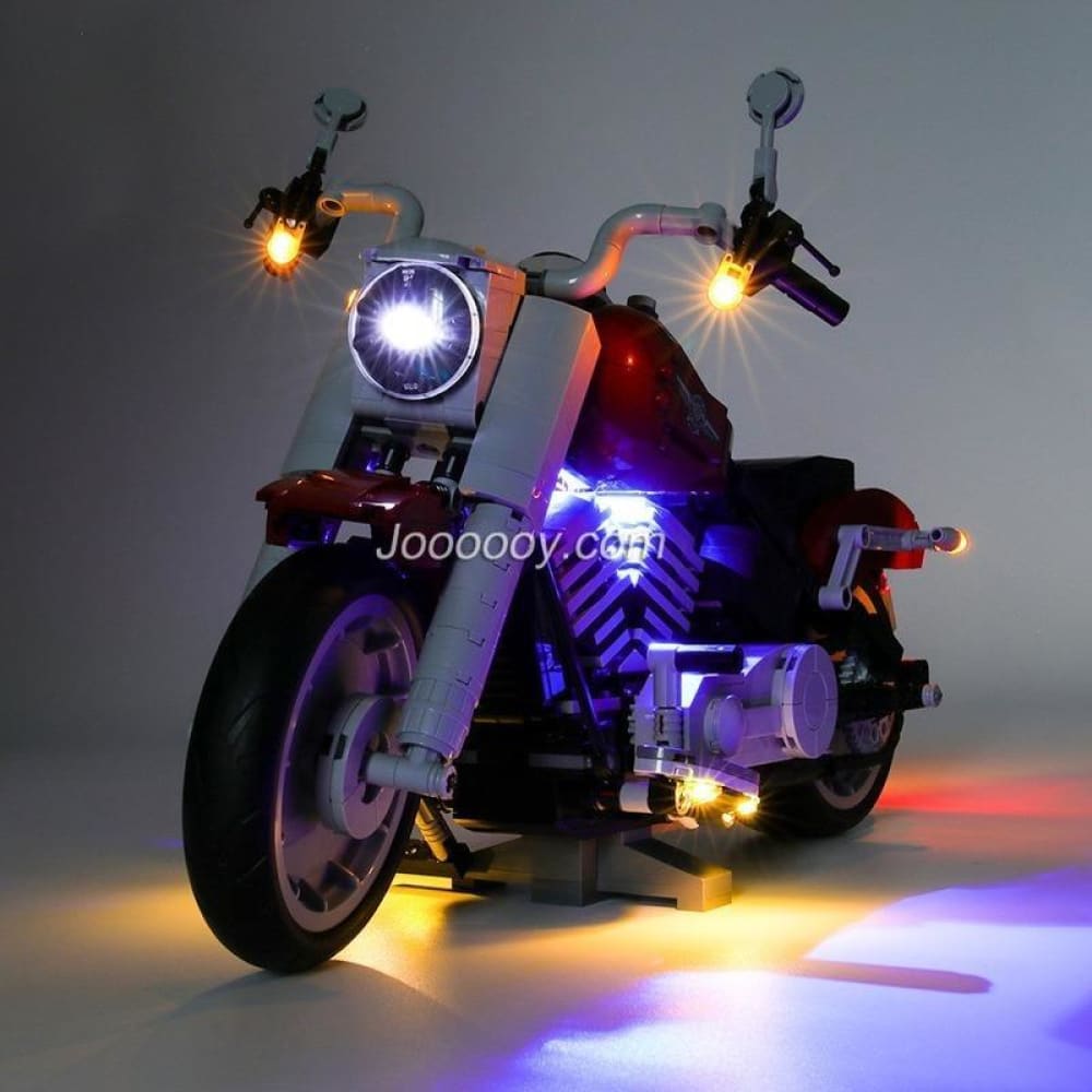 Diy led light up kit for harley-davidson fat boy 10269