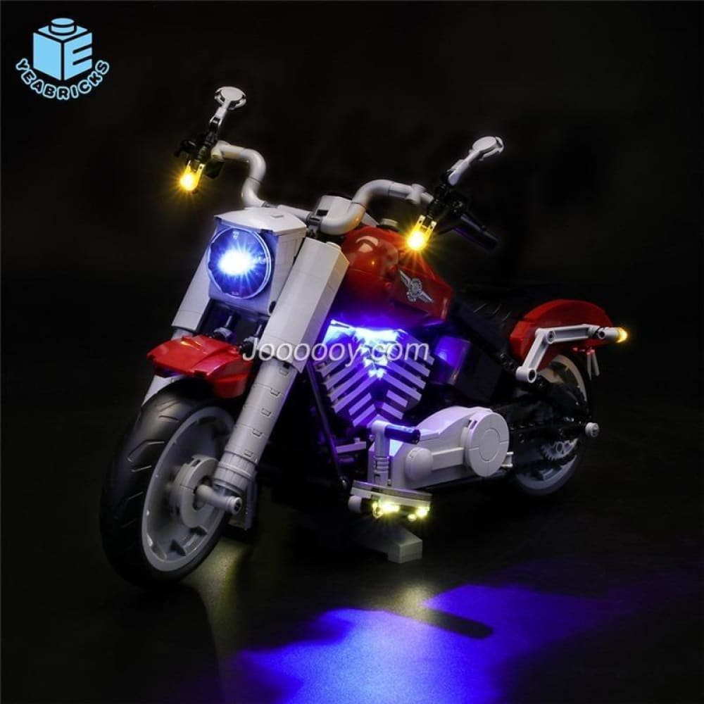 Diy led light up kit for harley-davidson fat boy 10269