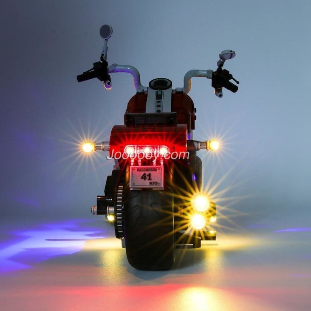 Diy led light up kit for harley-davidson fat boy 10269