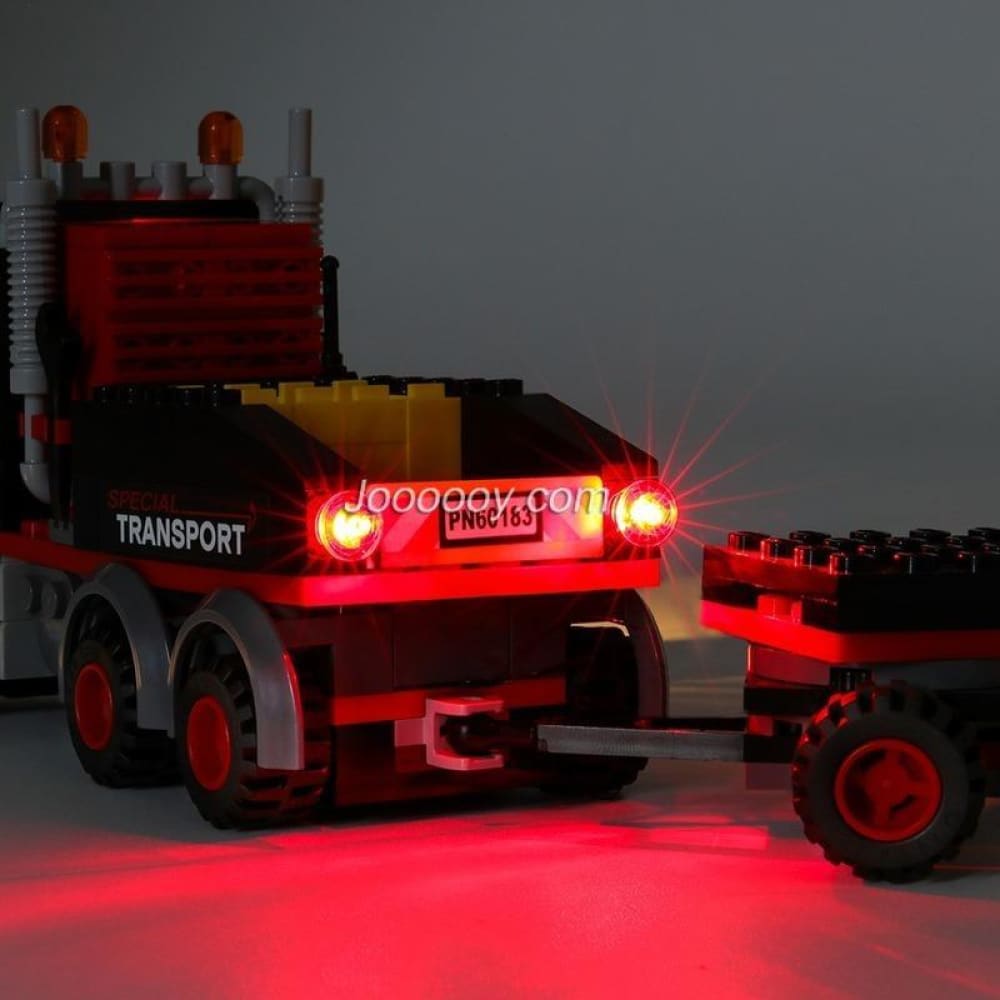 Diy led light up kit for heavy cargo transport 60183