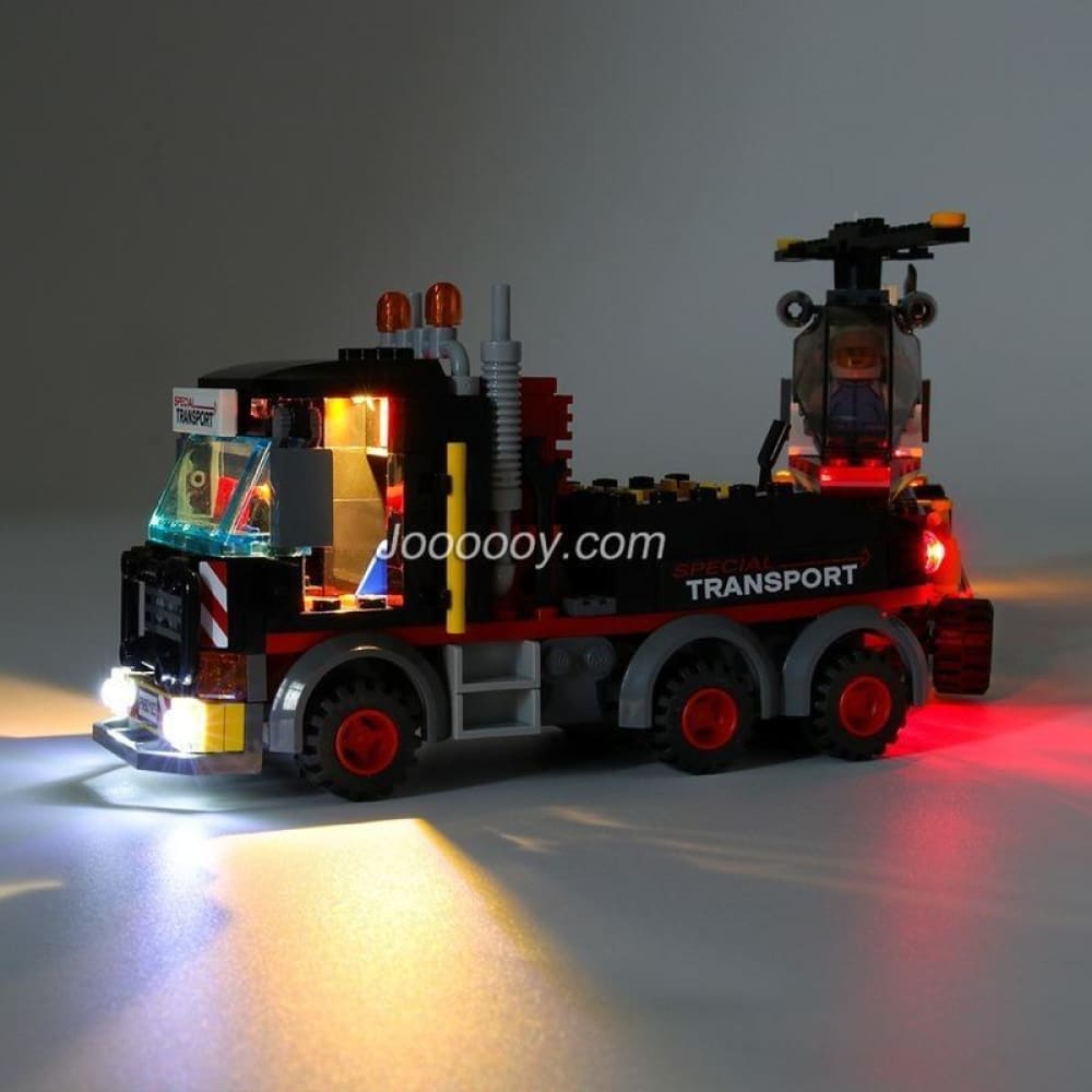 Diy led light up kit for heavy cargo transport 60183