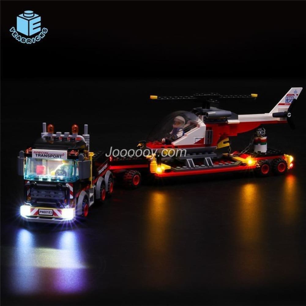 Diy led light up kit for heavy cargo transport 60183