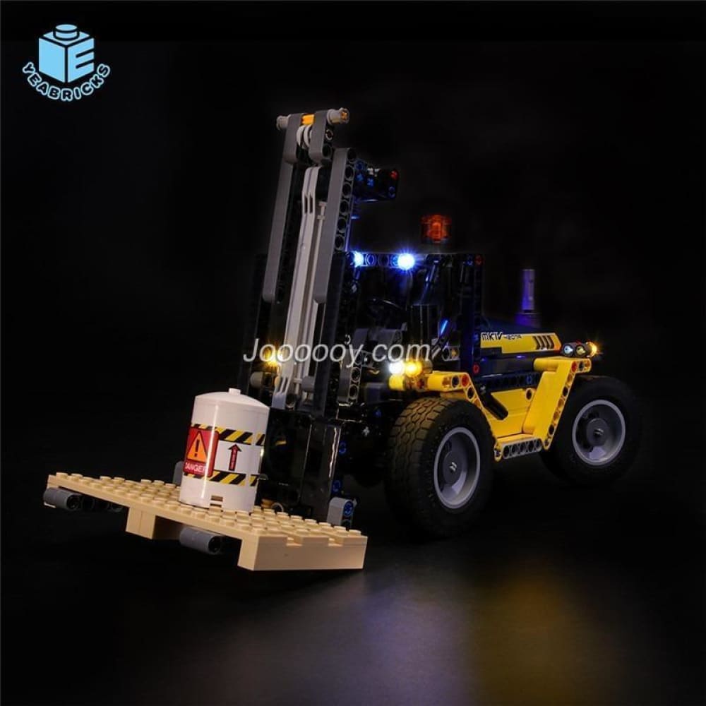 Diy led light up kit for heavy duty forklift 42079