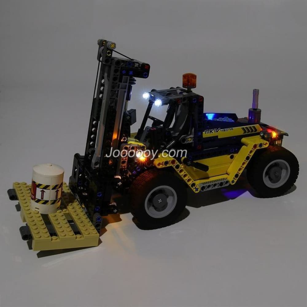 Diy led light up kit for heavy duty forklift 42079