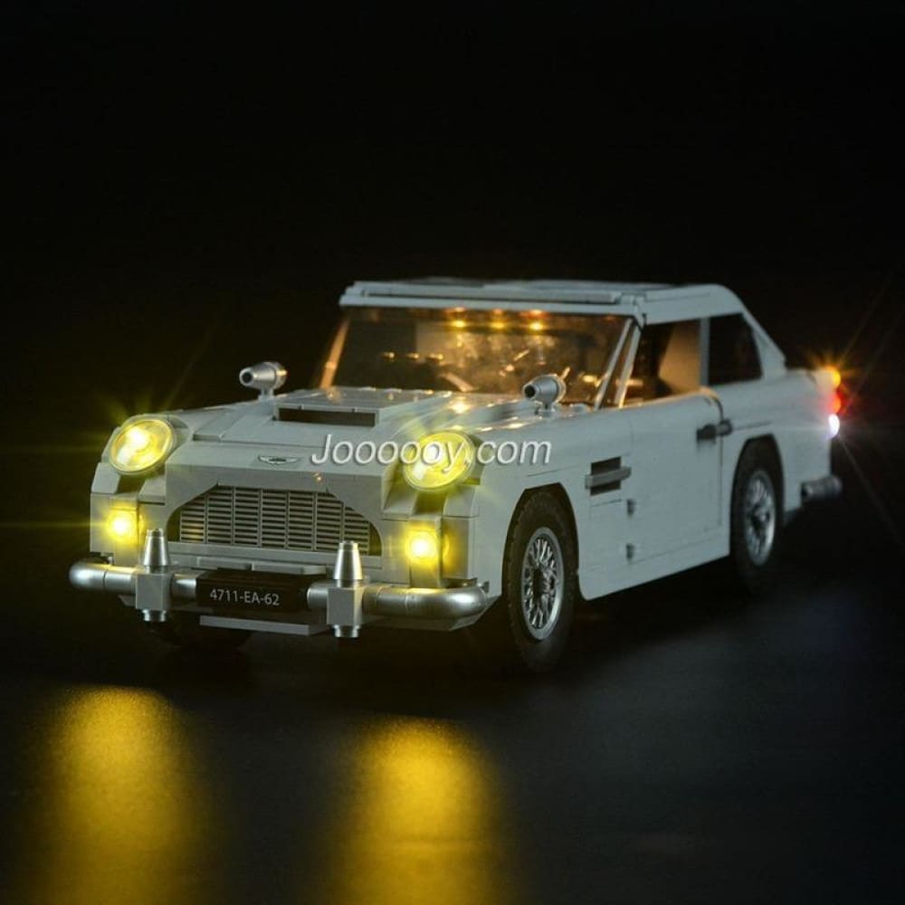 Diy led light up kit for james bond aston martin db5 10262