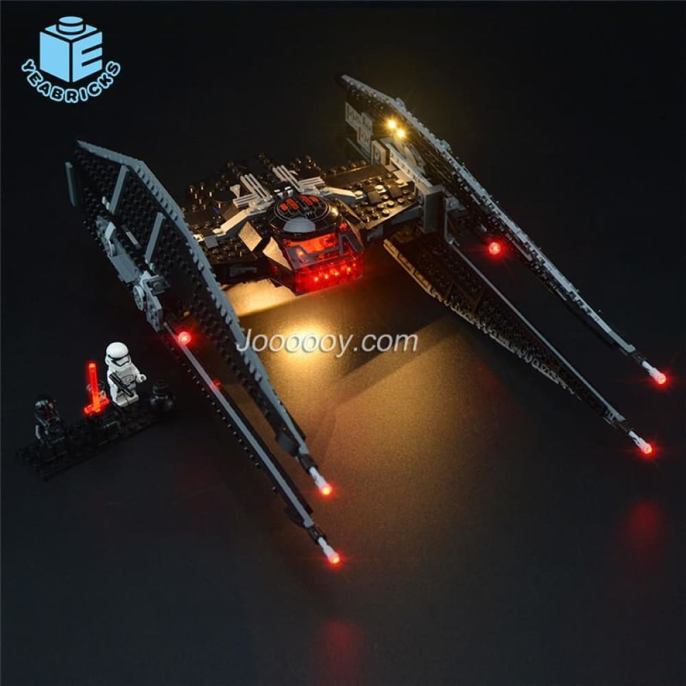 Diy led light up kit for kylo ren’s tie fighter 75179