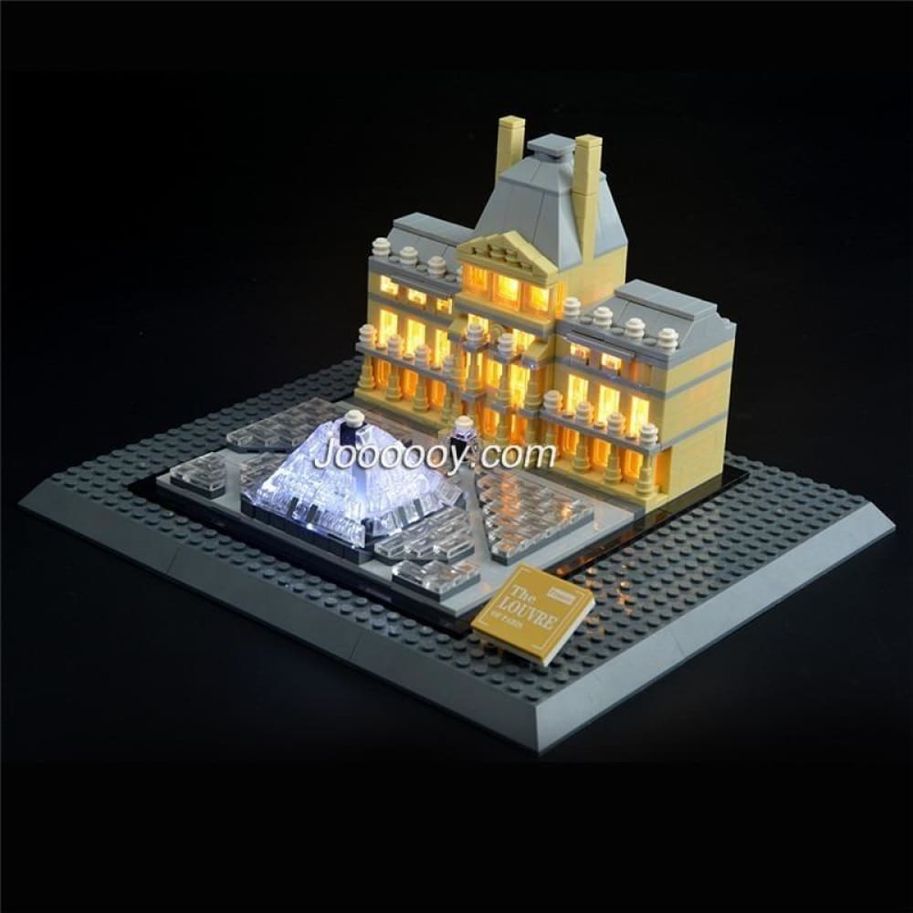 Diy led light up kit for louvre 21024