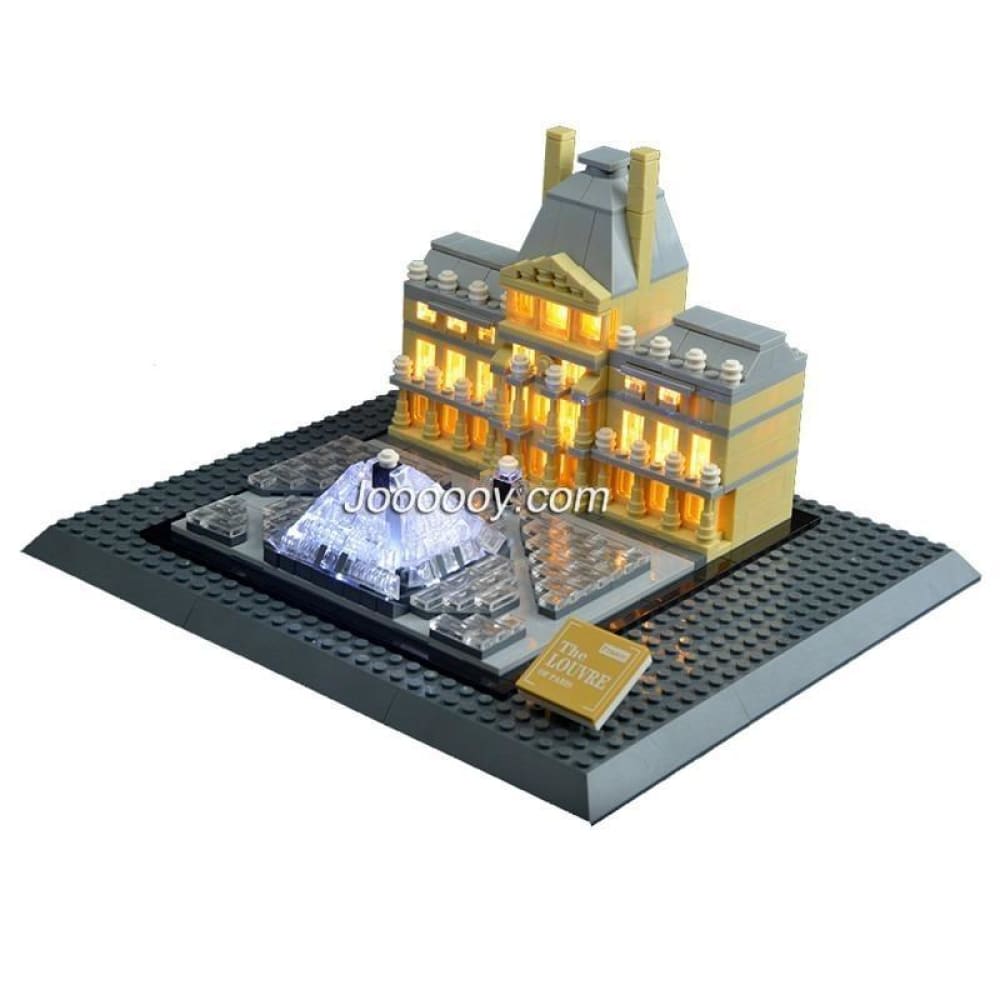 Diy led light up kit for louvre 21024