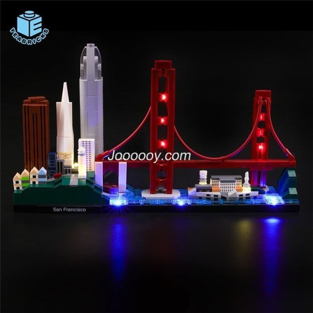 Diy led light up kit for san francisco architecture 21043