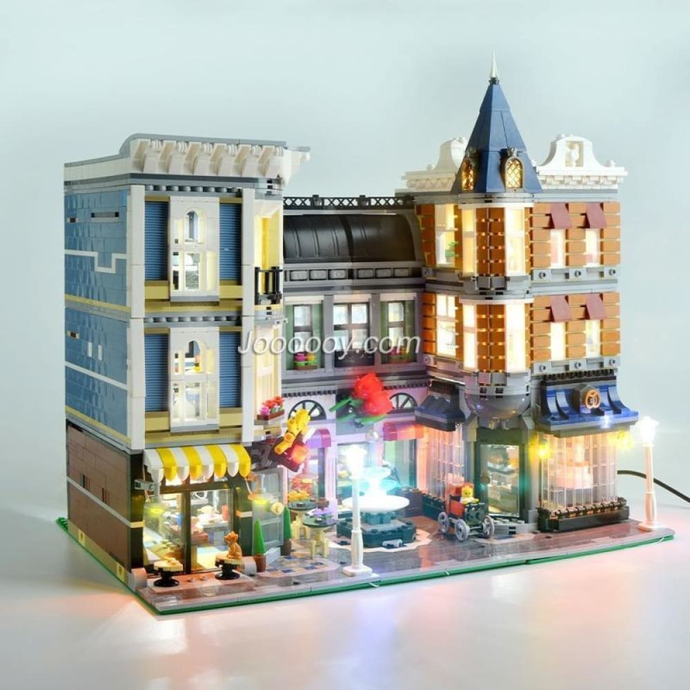 Diy led light up kit for the assembly square 10255