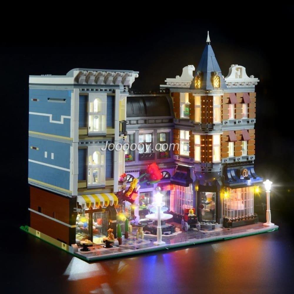 Diy led light up kit for the assembly square 10255