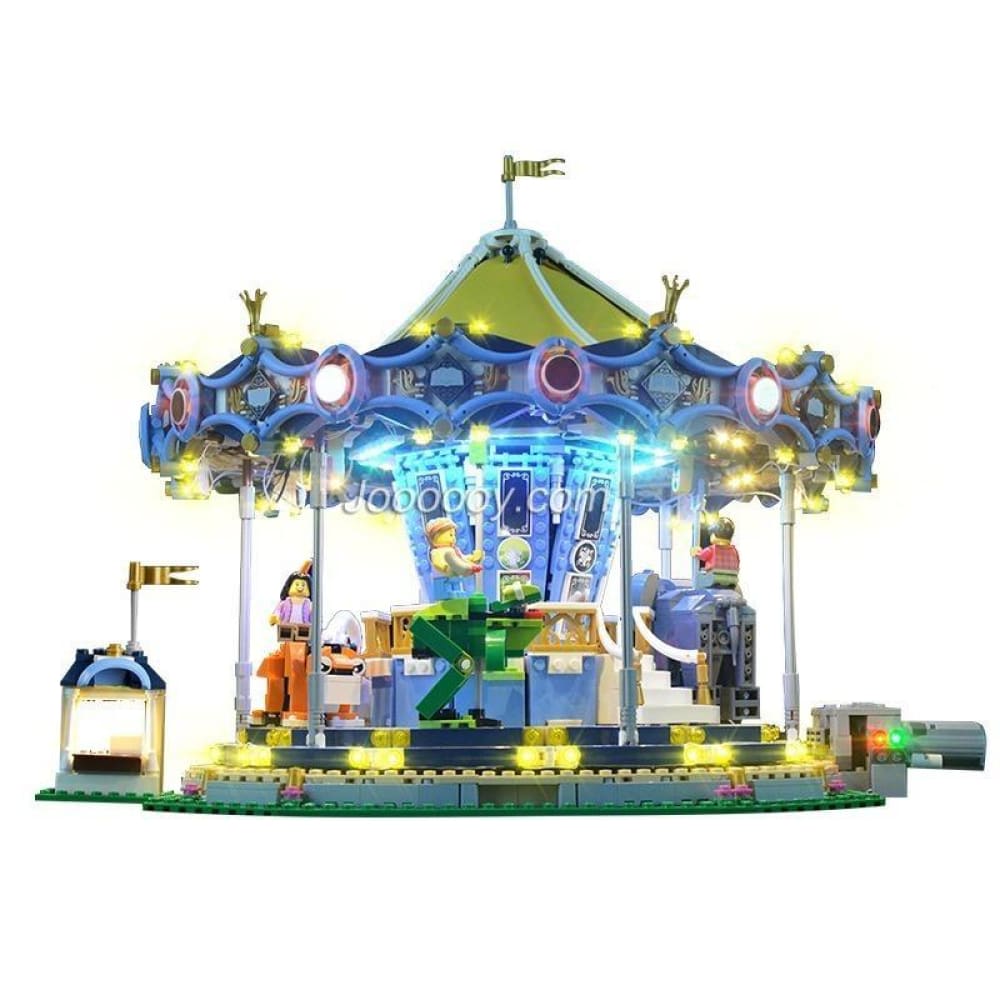 Diy led light up kit for the new carousel set 10257