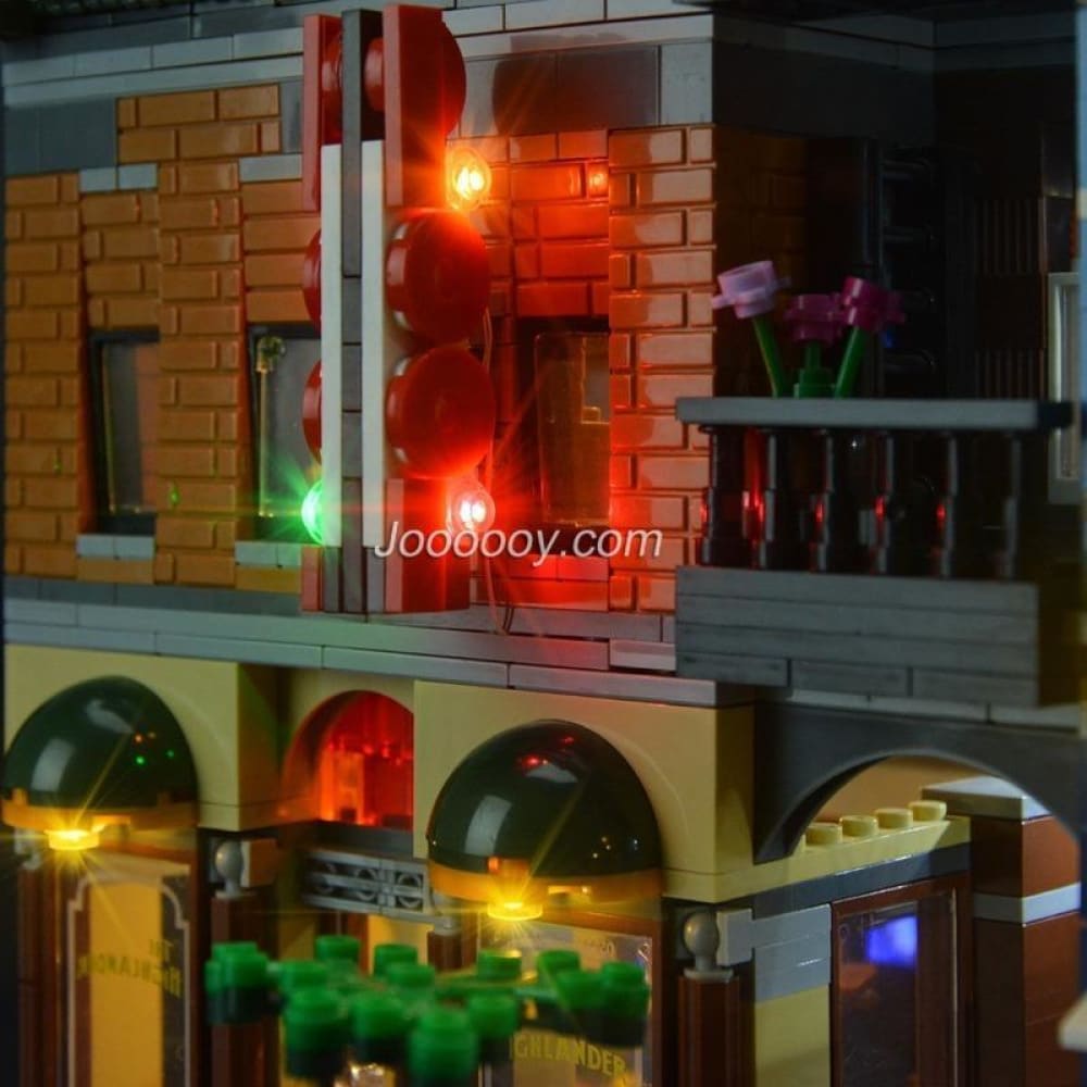 Diy led light up kit for the simpsons kwik-e-mart 10246