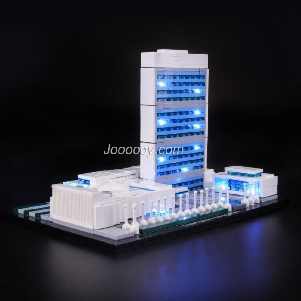 Diy led light up kit for united nations headquarters 