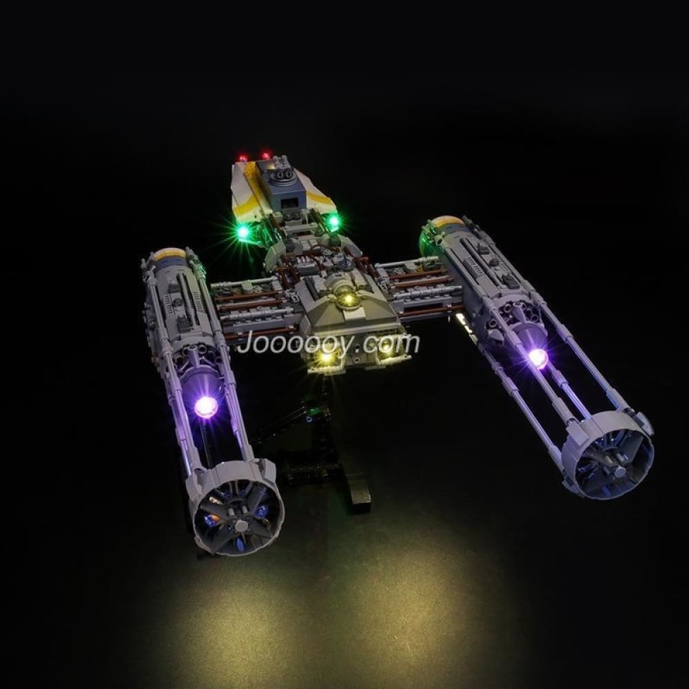 Diy led light up kit for y-wing starfighter 75181