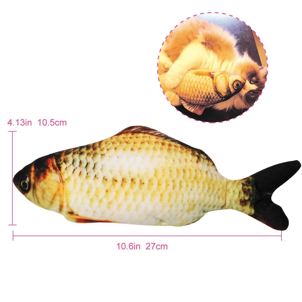 Electronic pet cat toy electric usb charging simulation fish