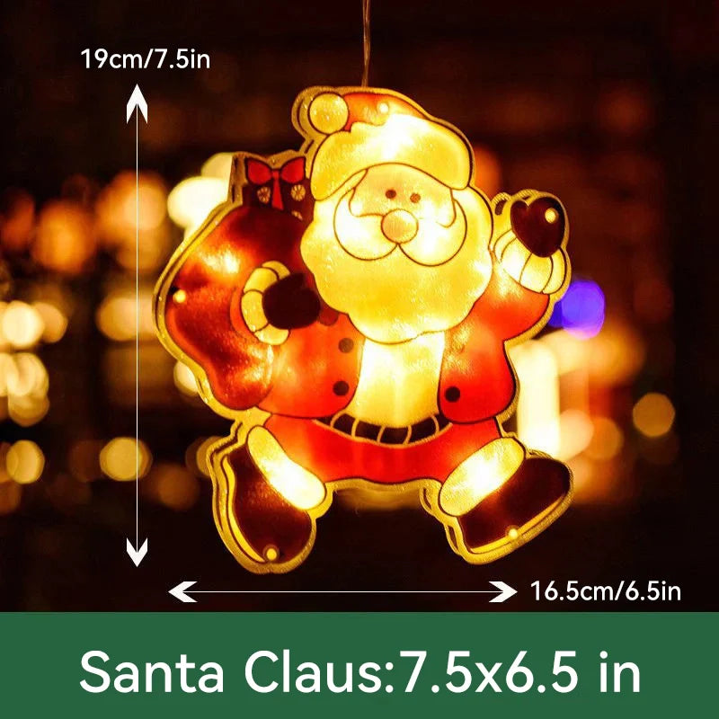 🎄Marry Christmas Window Hanging Decoration Lights