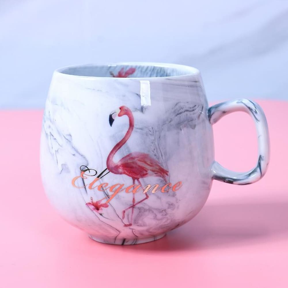 Flamingo Coffee Mugs Ceramic Mug 350ml - U0212Grey