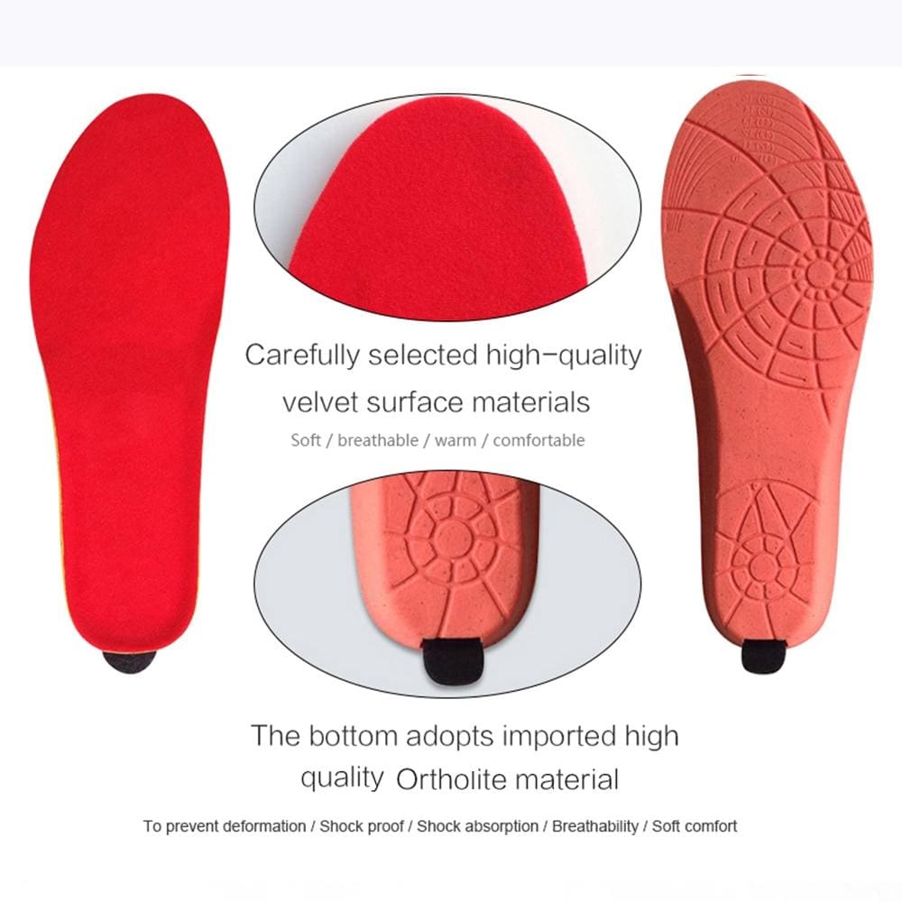 Heating Insoles With Wireless Remote 1800Mah Heating Insoles ELECTRONICS-HEAVEN 