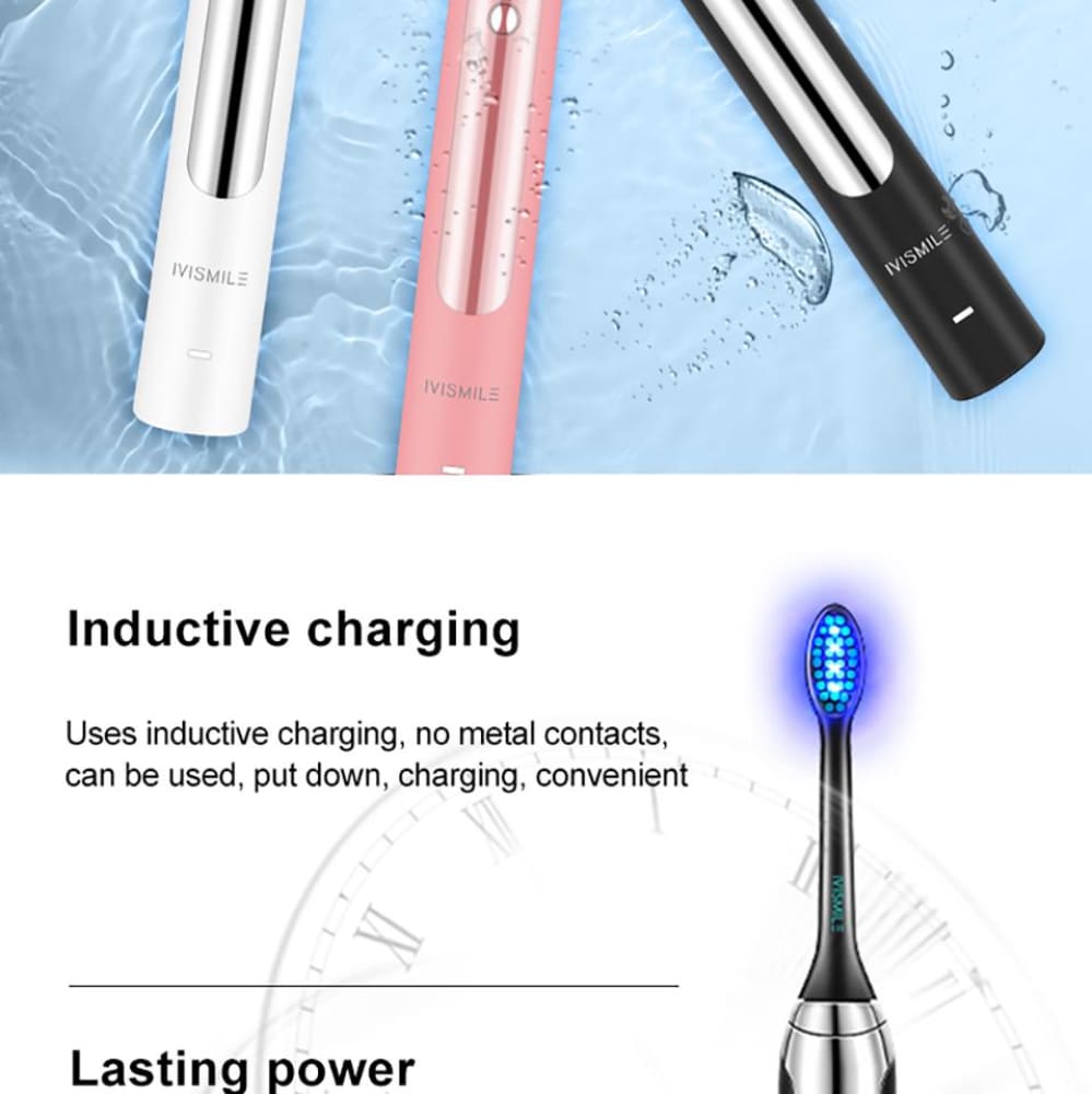 High Quality Electric Rechargeable Sonic toothbrush With 4 Cleaning Modes - ELECTRONICS-HEAVEN