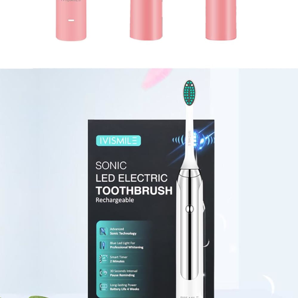 High Quality Electric Rechargeable Sonic toothbrush With 4 Cleaning Modes Electric toothbrush ELECTRONICS-HEAVEN 