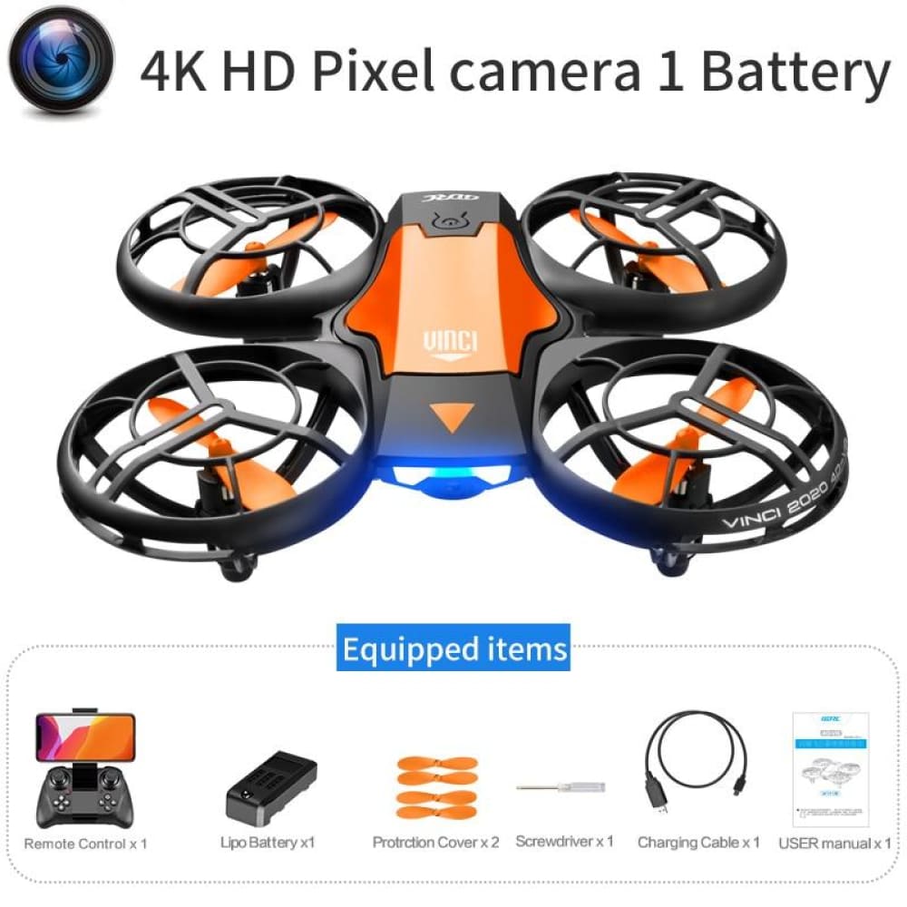 Mini Drone 4K 1080P HD Camera WiFi Fpv Quadcopter - 4K HD 