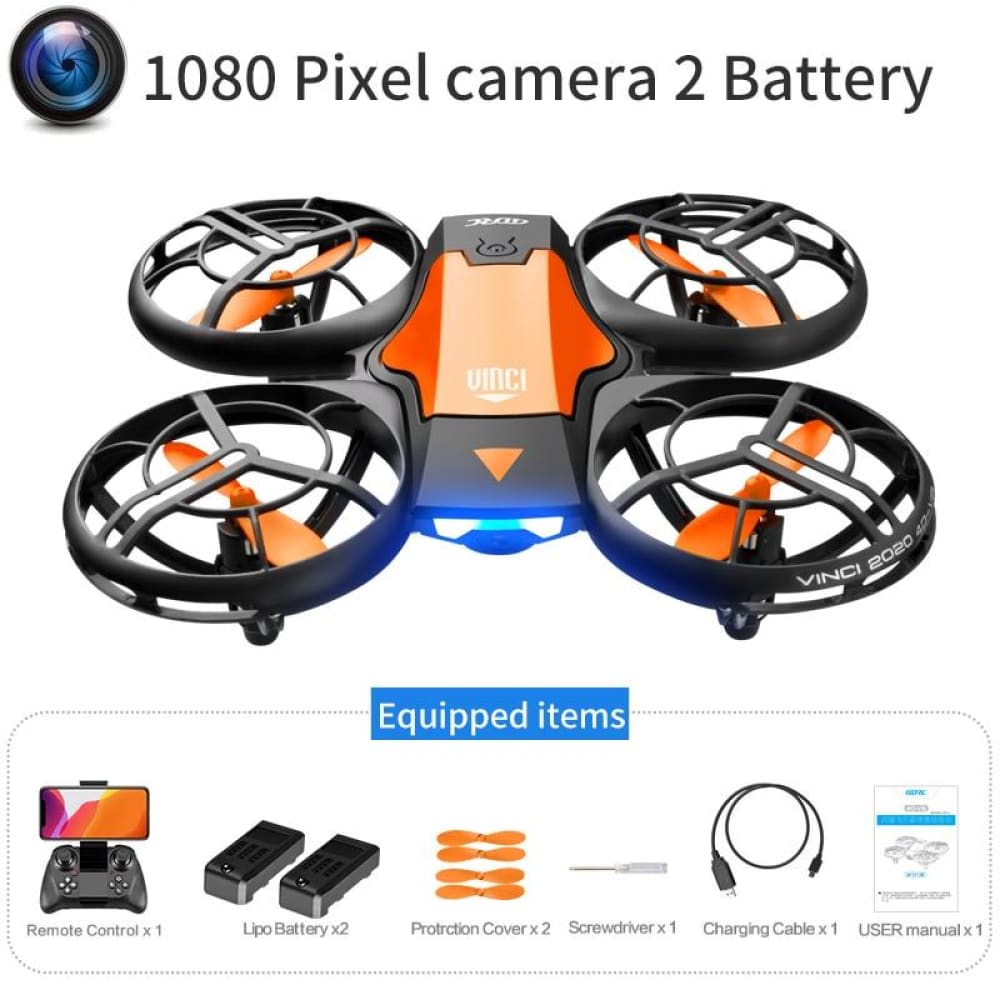 Mini Drone 4K 1080P HD Camera WiFi Fpv Quadcopter - 1080P 